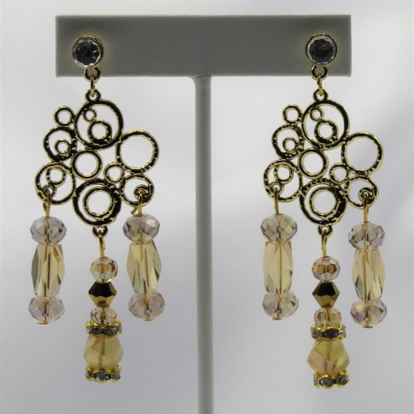 THE MARQUEES GOLD Colour Beaded Jewelry Set - Picture 6 of 6